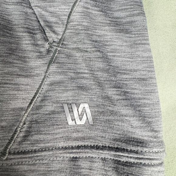 VRST Men's Small Gray Pullover Long Sleeve Hoodie Stretch Training Workout - Picture 4 of 9